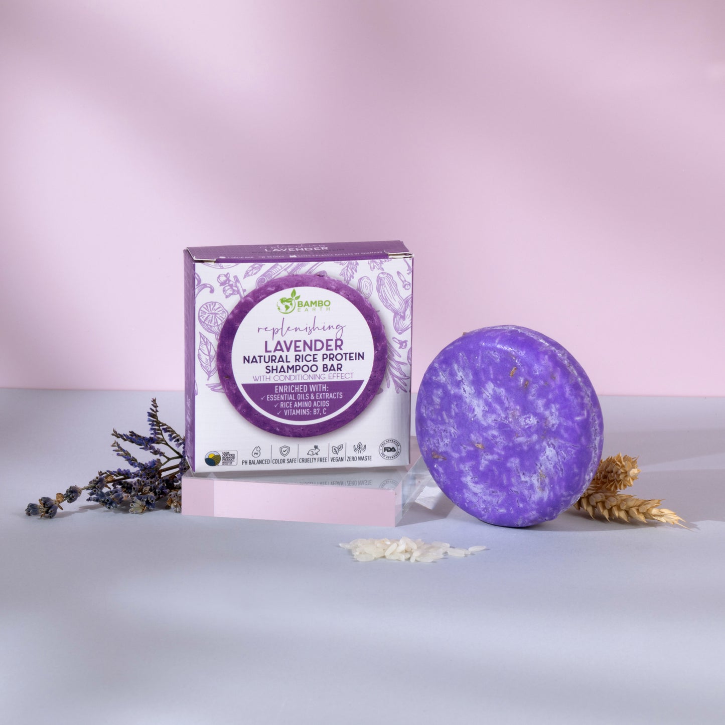 Calm and Replenish Trio Lavender