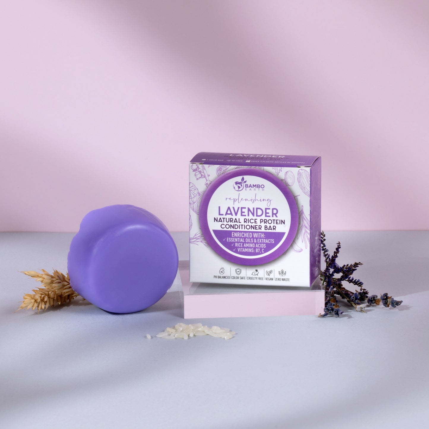Calm and Replenish Trio Lavender