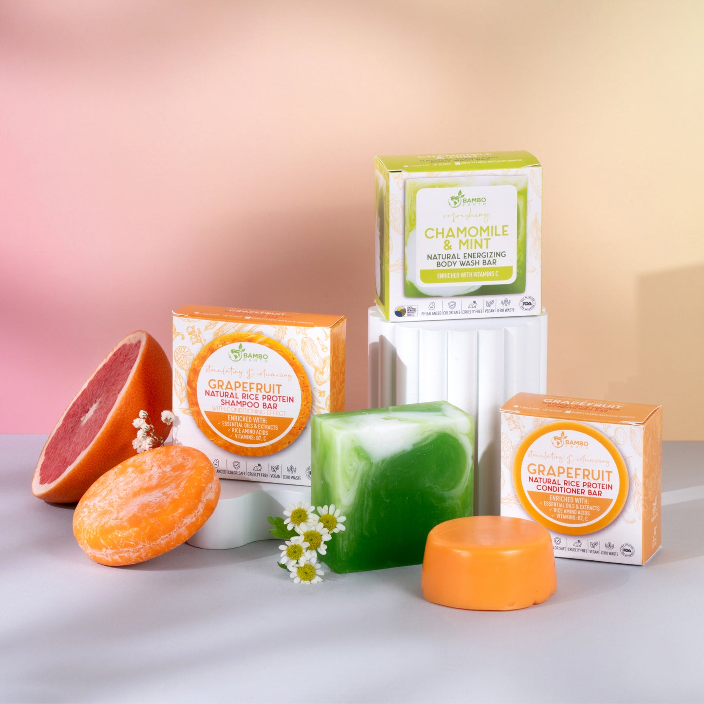 Detox and Purify Trio Bamboo Charcoal