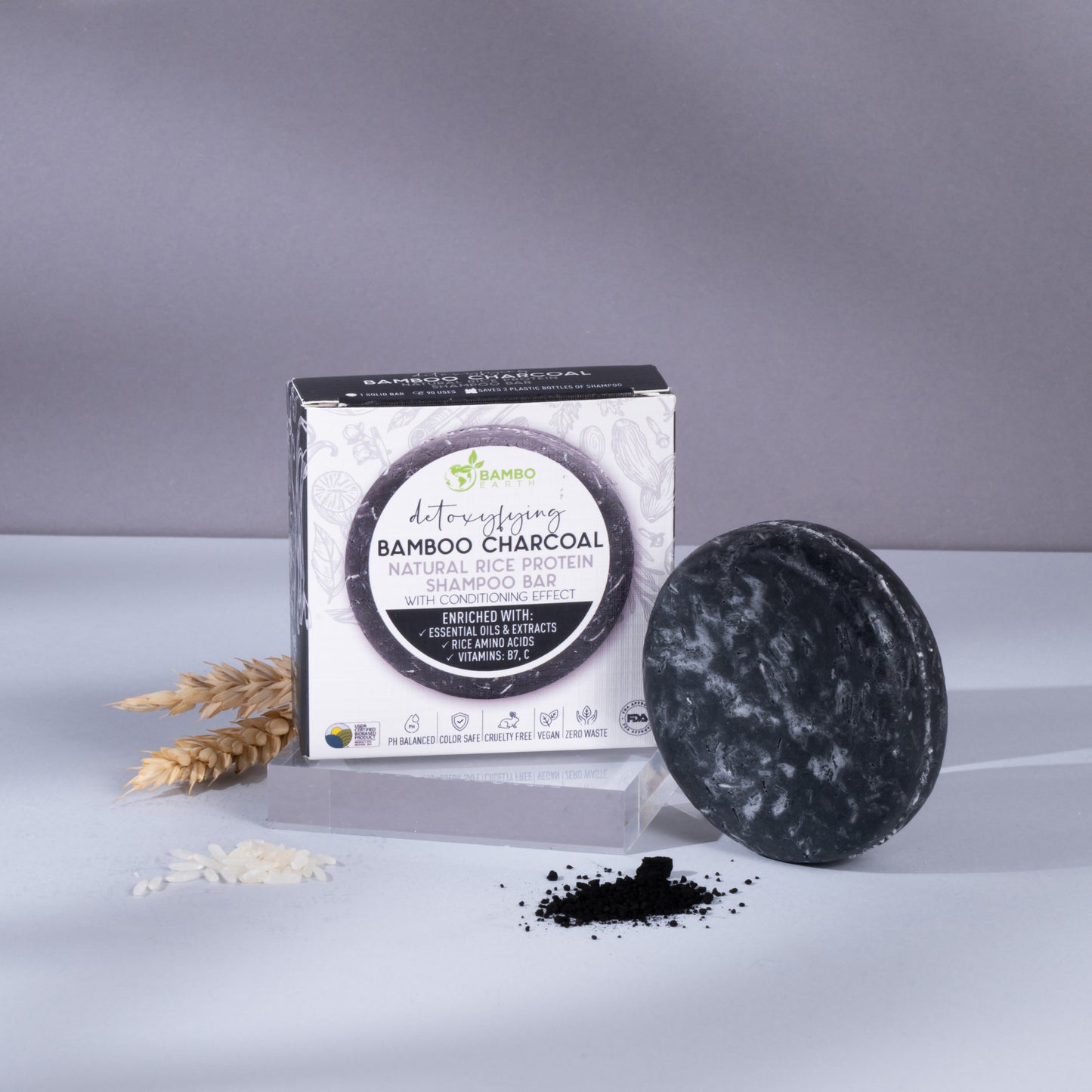 Detox and Purify Trio Bamboo Charcoal
