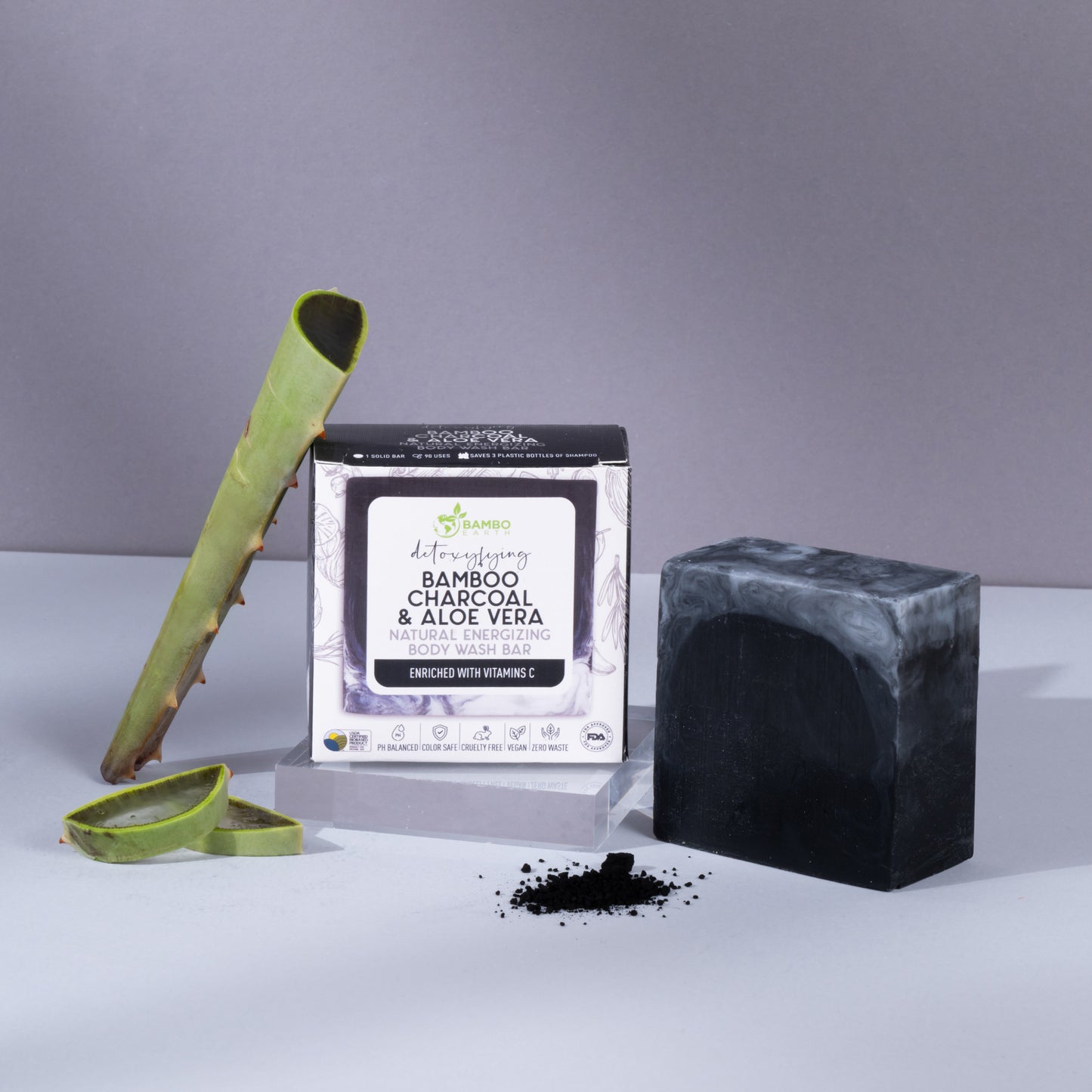 Detox and Purify Trio Bamboo Charcoal