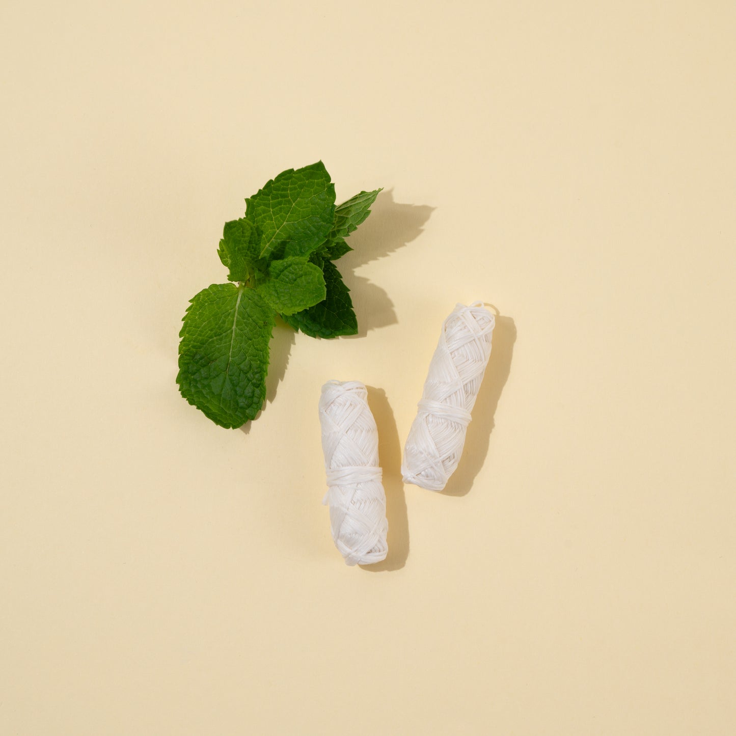 Копринен конец за зъби - пълнители