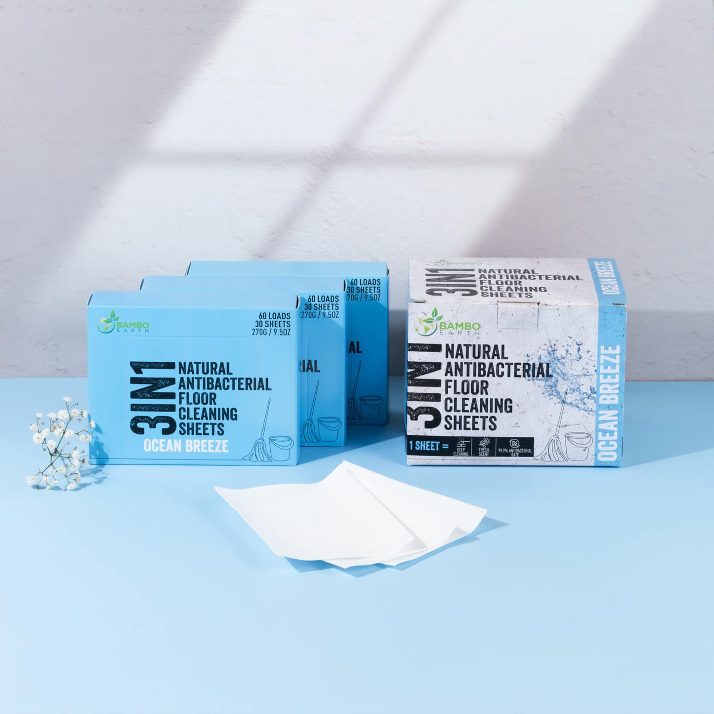 Floor Cleaning Sheets 30 Pack