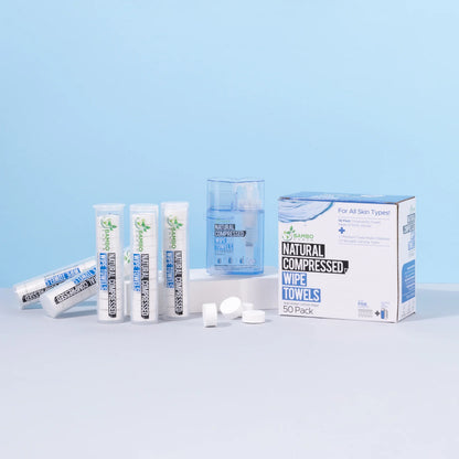 Compressed Wipes 100 Pack