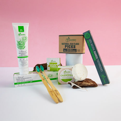 Комплект за пътуване мини с конец за зъби на клечка