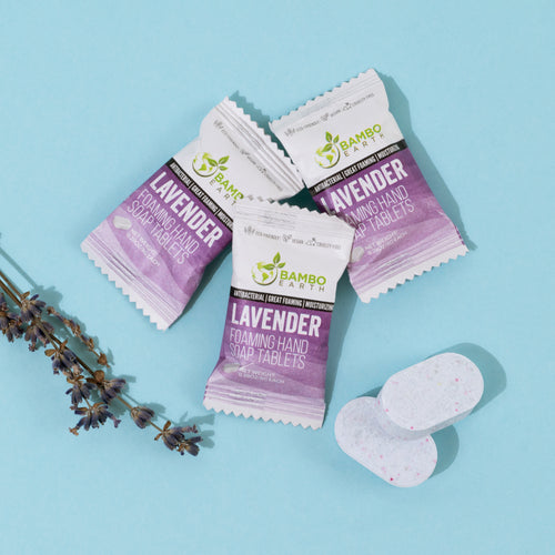 Пенлив сапун за ръце лавандула - единична таблетка