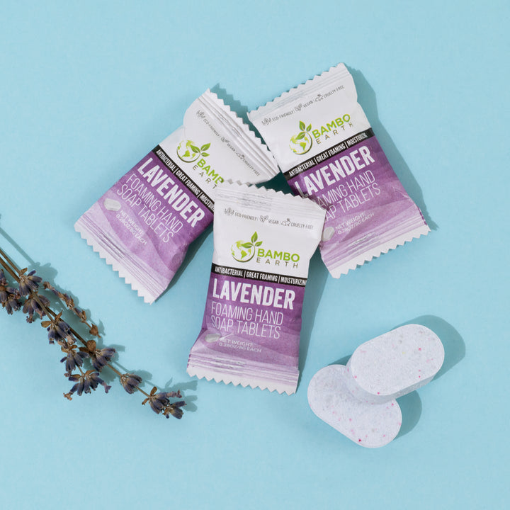Пенлив сапун за ръце лавандула - единична таблетка