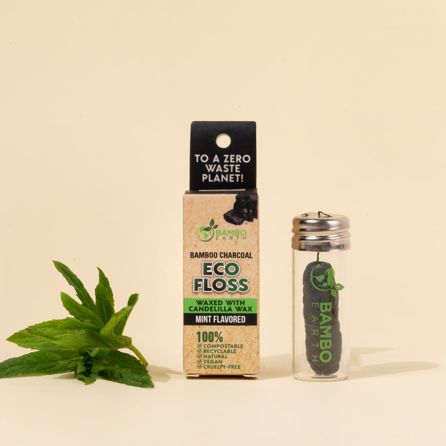 Silk Floss With Glass Jar
